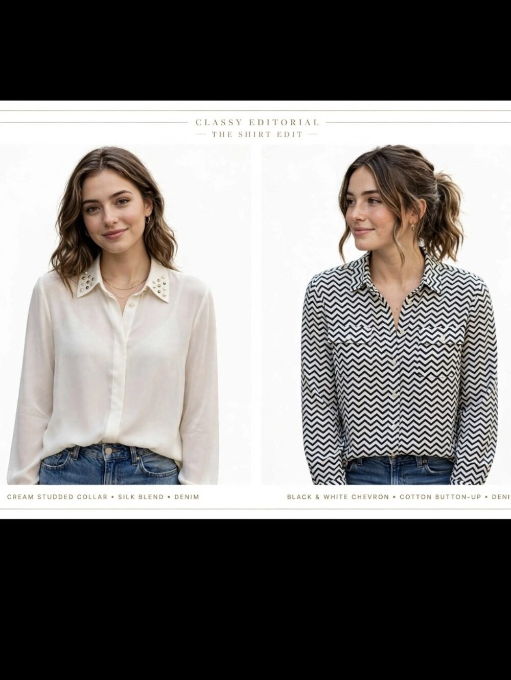 2 Button Up Women's Shirts